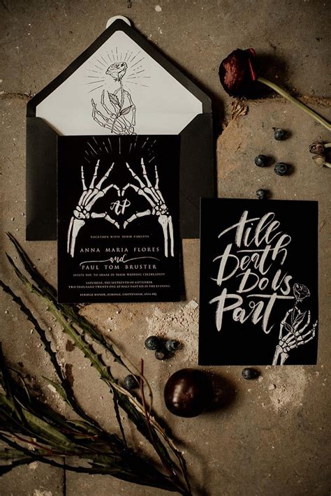 wedding halloween invitations|halloween themed wedding invitations.